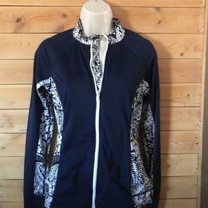 Tommy Bahama Long Sleeve Full Zipper